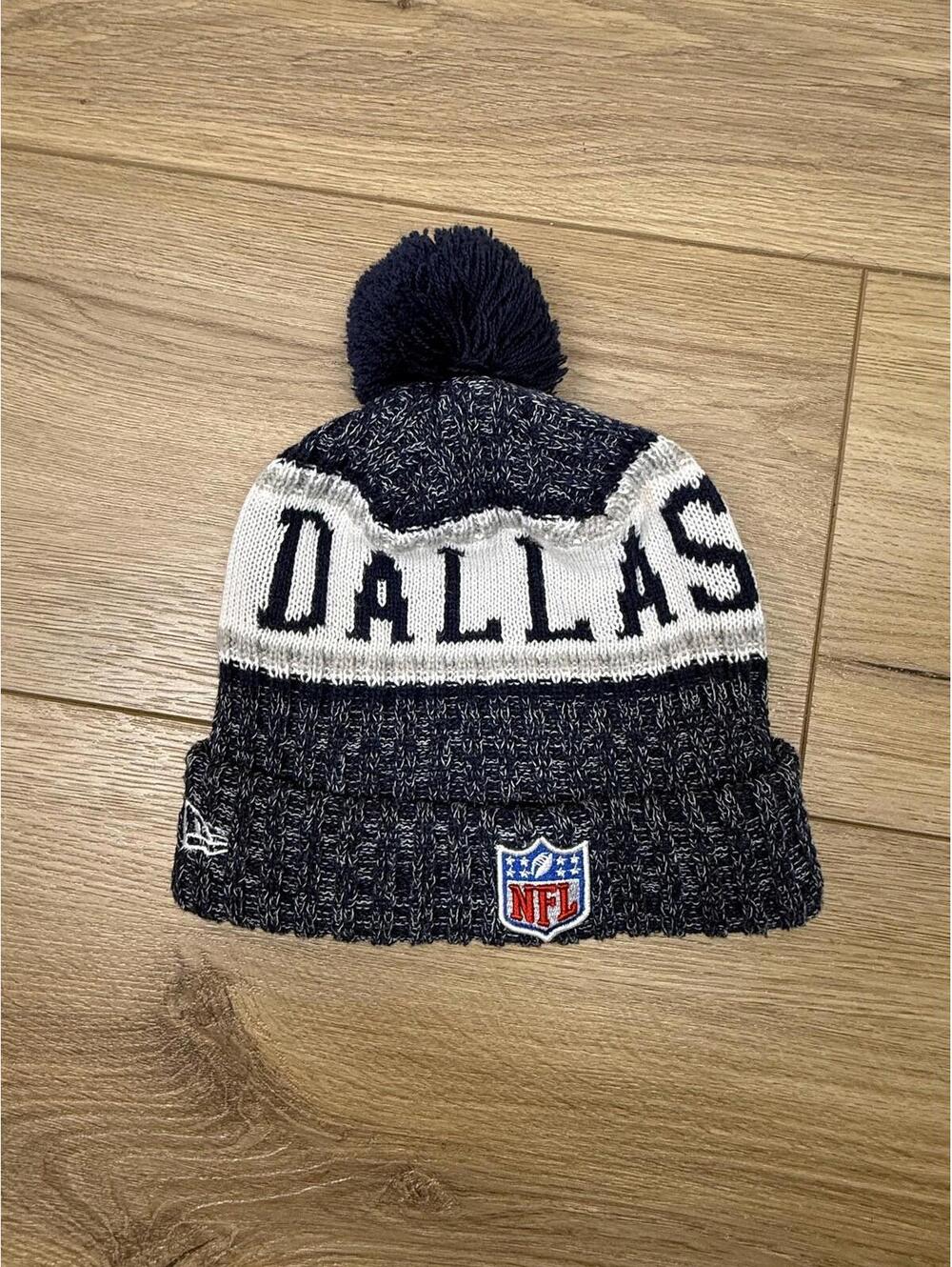Dallas Cowboys Hat Beanie One Size Blue NFL Football New Era Mens Knit